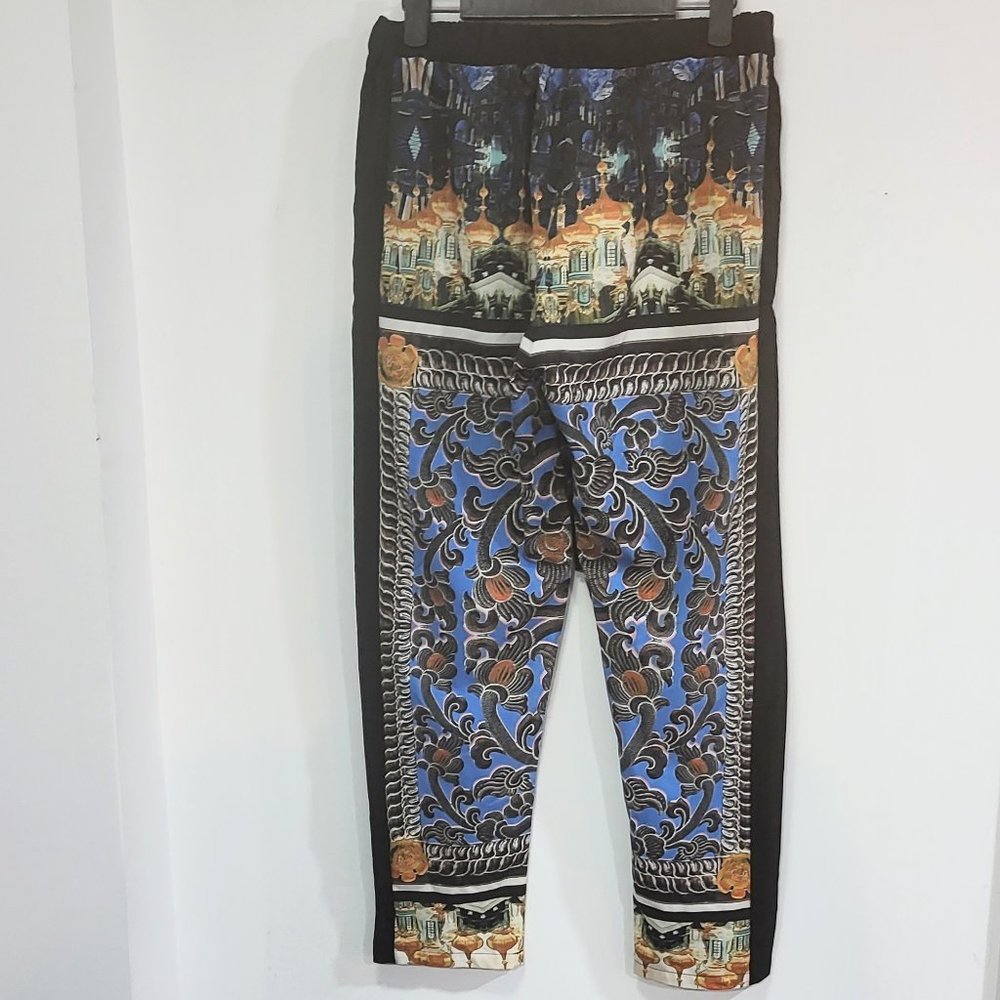 Clover Canyon Boho Mixed Pattern City Lights Pants Light Weight Comfy
